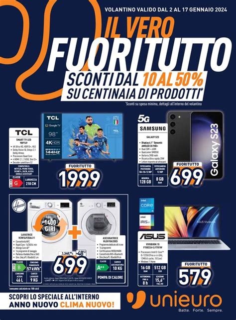 Volantino Unieuro Vercelli: Offerte, Orari e Negozi